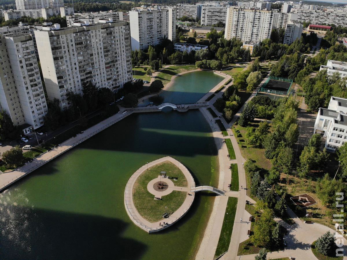 большой михайловский пруд пляж